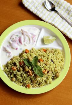 chole biryani recipe