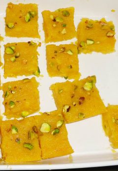 pumpkin halwa with moong dal recipe