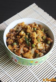gobhi kheema recipe