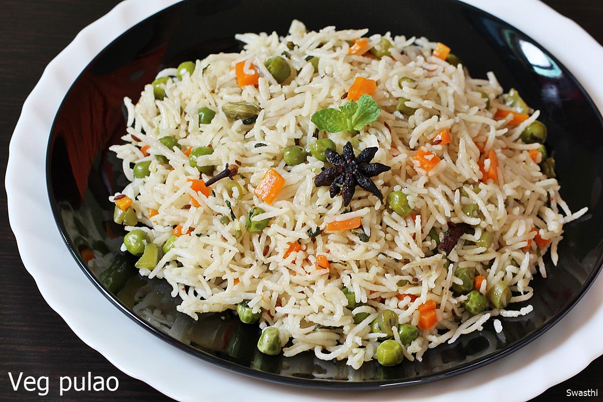 Pulao Recipe How To Make Pulao Recipe Vegetable Pulao Pulav Recipe