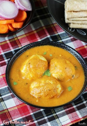 Egg butter masala recipe | Egg makhani recipe