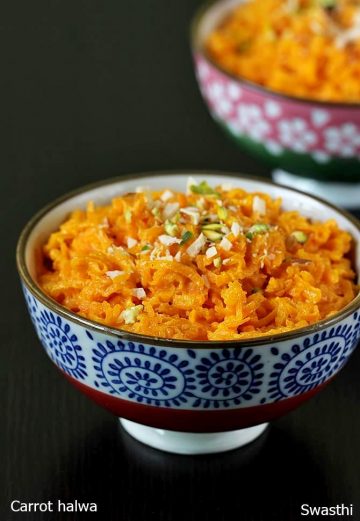 Gajar ka halwa with milkmaid or condensed milk | Carrot halwa recipe