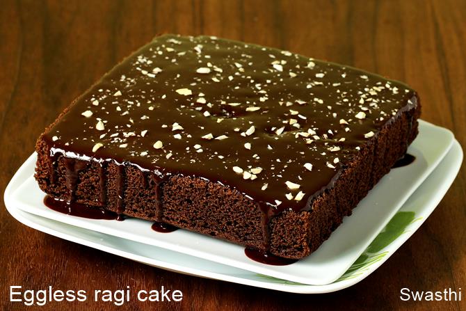 Ragi cake recipe   Eggless ragi cake   Finger millet cake - 41