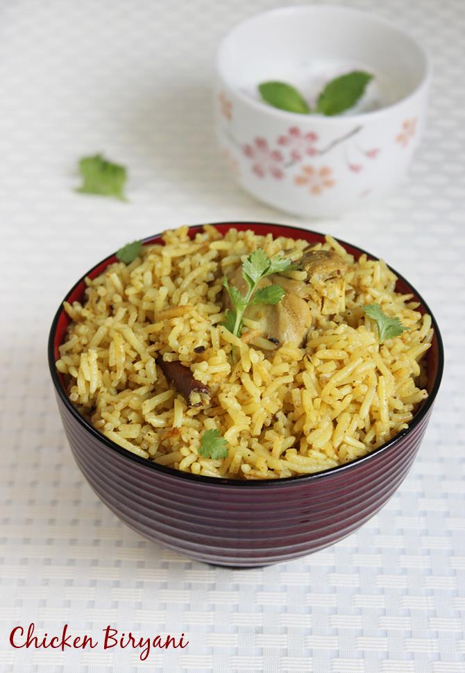 Andhra Chicken Biryani Recipe Quick Chicken Biryani In Pot Using