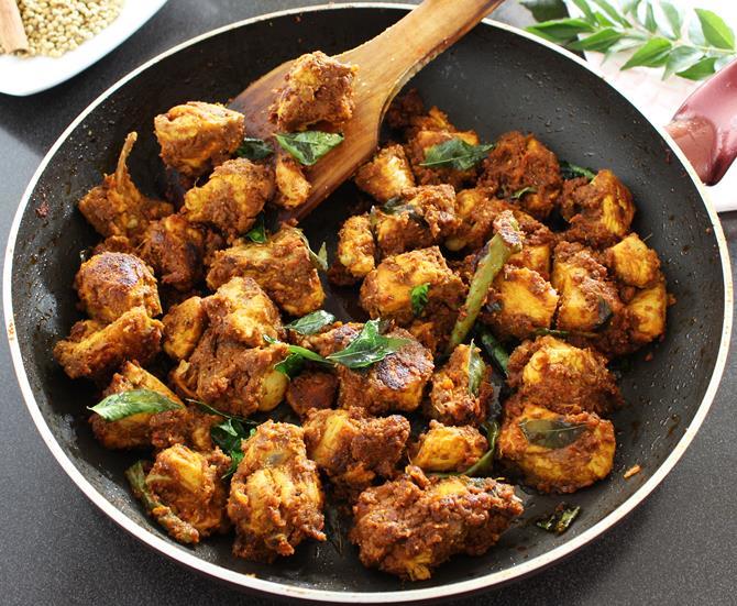 Andhra chicken fry recipe   Swasthi s Recipes - 31