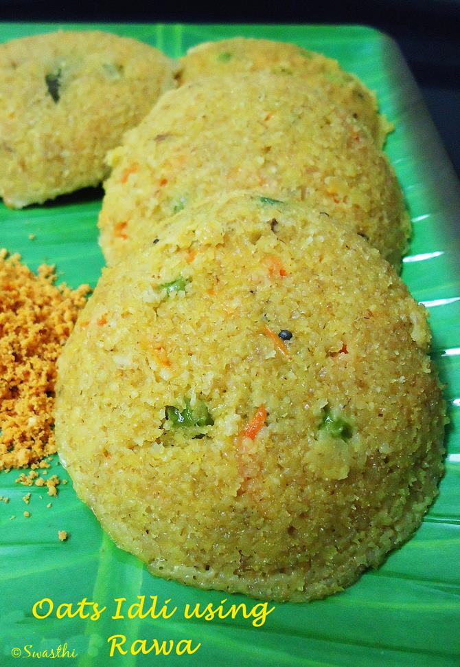 Oats idli recipe  Oatmeal idli    Swasthi s Recipes - 40