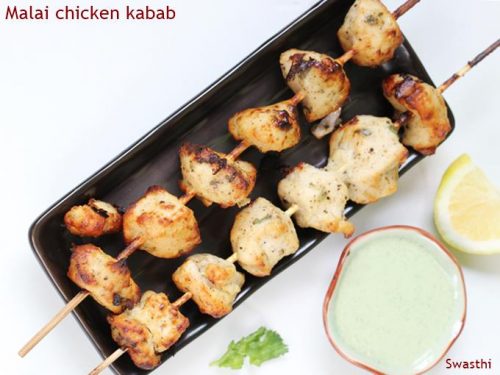 chicken malai tikka