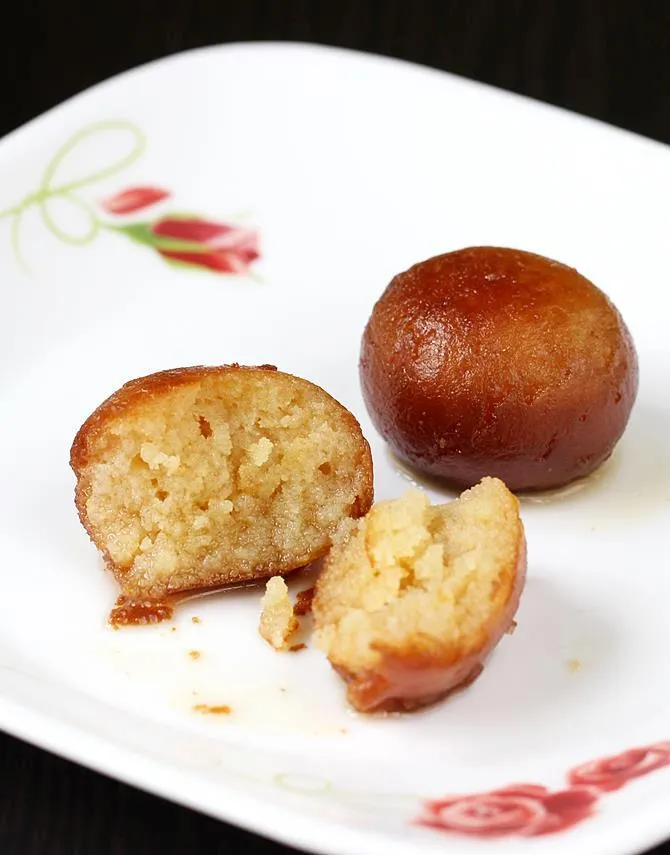 soft gulab jamun