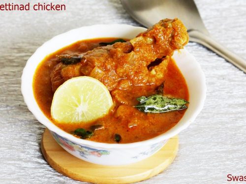 Chicken Chettinad Gravy Recipe Swasthi S Recipes