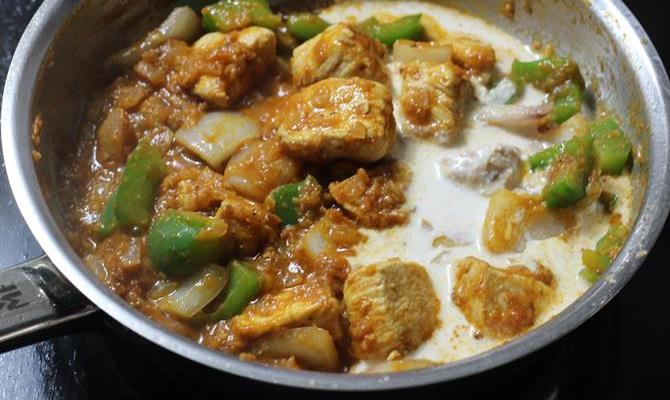 Kadai Chicken Recipe   Chicken Karahi   Swasthi s Recipes - 32