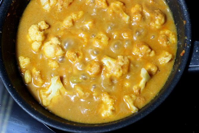 Gobi Masala   Cauliflower Masala   Swasthi s Recipes - 21