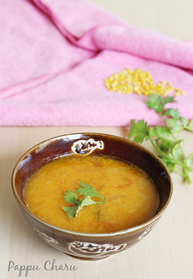 Pappu charu recipe  dal rasam    Swasthi s Recipes - 61