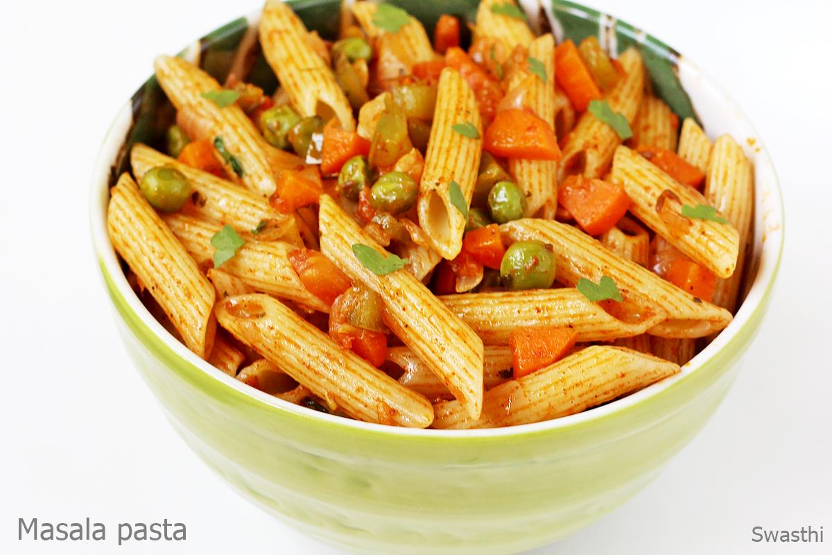 Masala pasta recipe | Macaroni recipe for kids | Indian ...