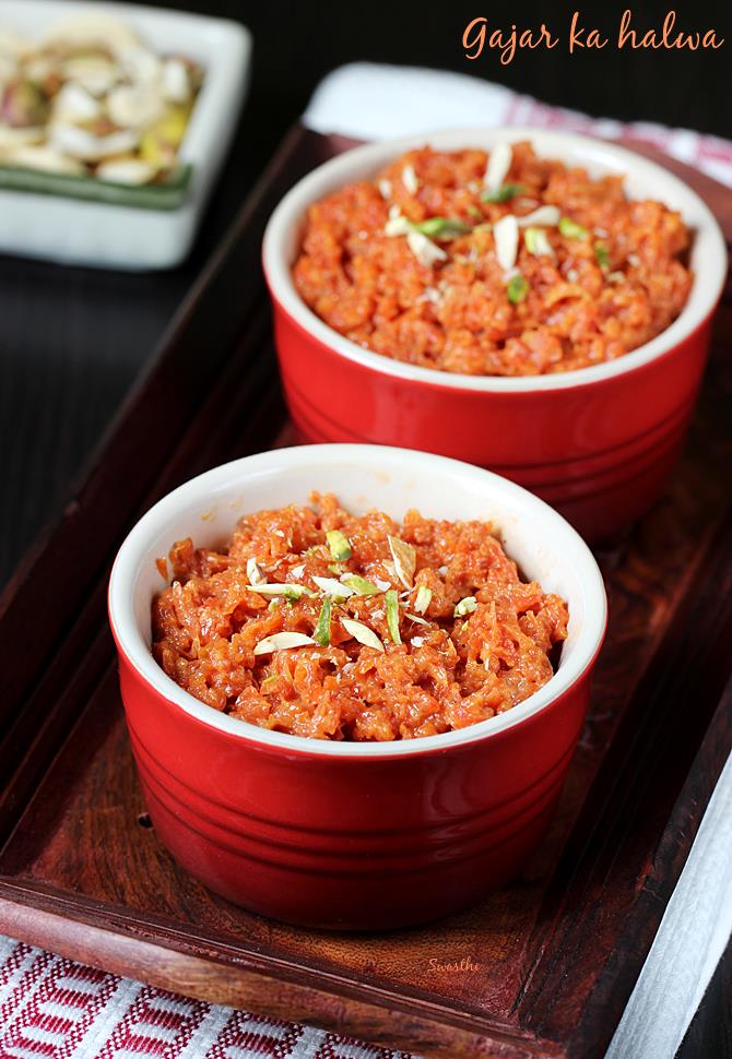 Carrot halwa recipe | Gajar ka halwa | How to make carrot halwa