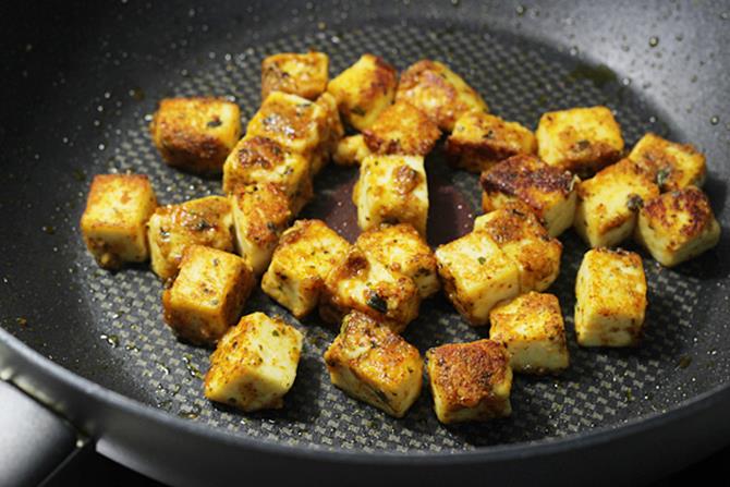 frittura marinata per paneer pulao ricetta di svastiquesta ricetta