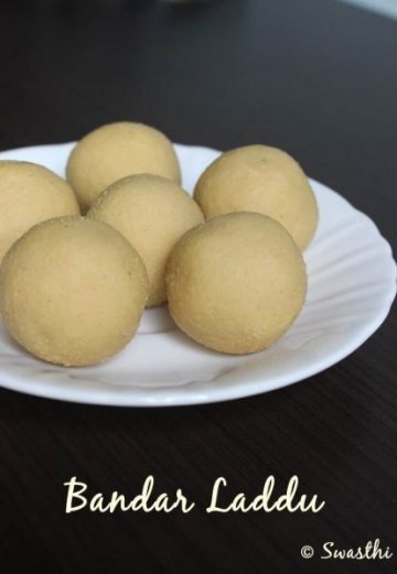 bandar laddu recipe