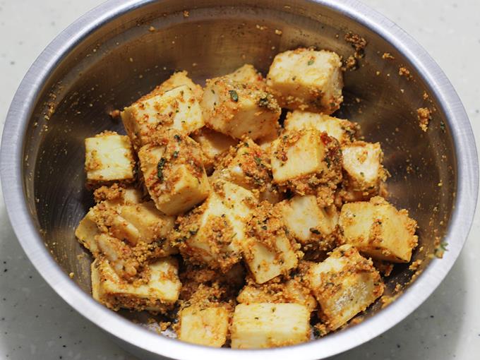 Paneer amritsari recipe for toddlers   kids for rice  roti or wraps - 33