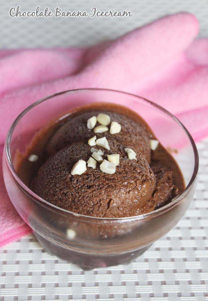 chocolate banana ice cream recipe