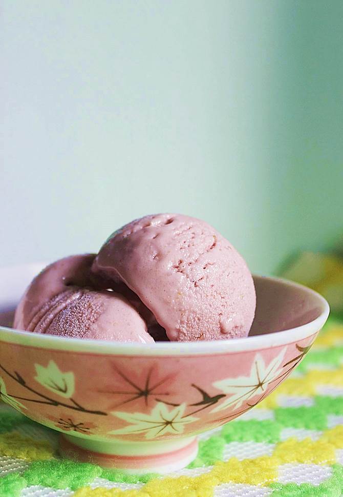 Strawberry Ice Cream Recipe Swasthi's Recipes