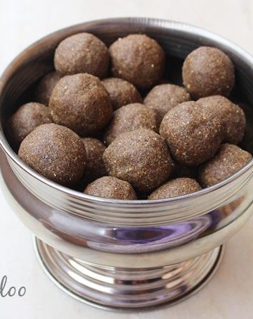 ragi ladoo recipe