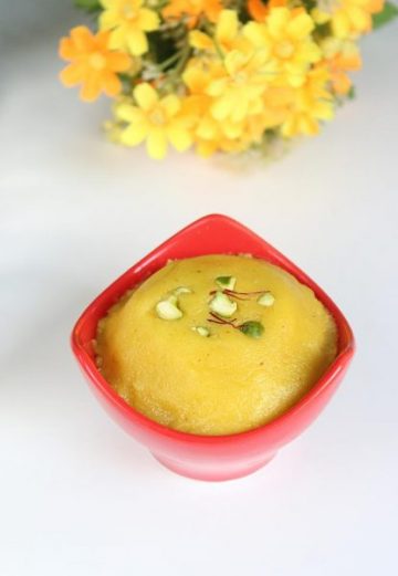Badam halwa recipe | How to make almond halwa recipe