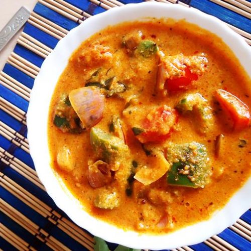 Kaju Capsicum Curry, PDF, Curry