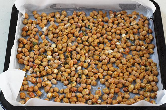 Peanut masala recipe   Crunchy roasted spicy peanuts - 29