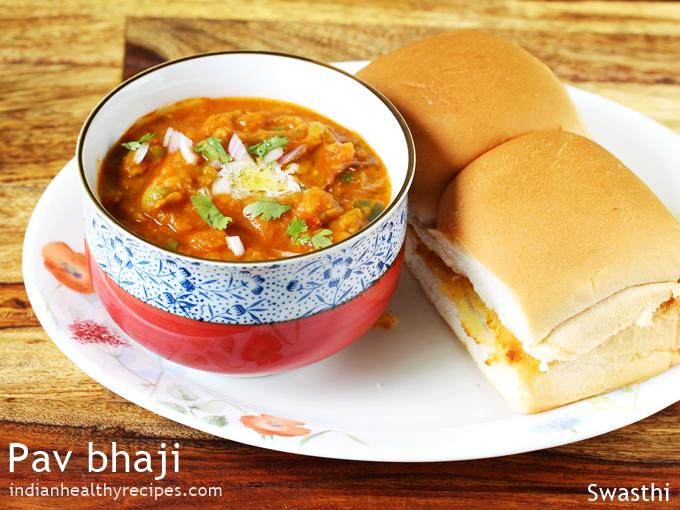 Pav Bhaji Recipe | How To Make Pav Bhaji | Mumbai Pav Bhaji Recipe With ...