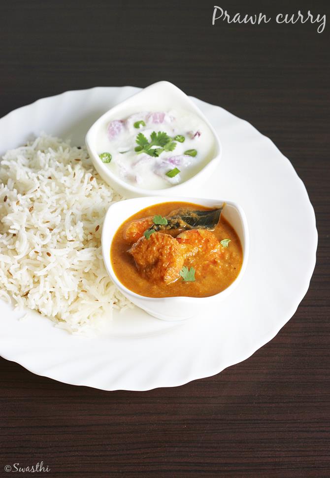 Prawn curry recipe | How to make prawn curry | Prawn masala recipe