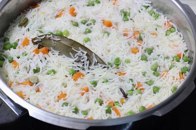 Coconut Milk Rice Recipe   Swasthi s Recipes - 35