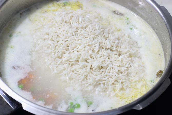 Coconut Milk Rice Recipe   Swasthi s Recipes - 30