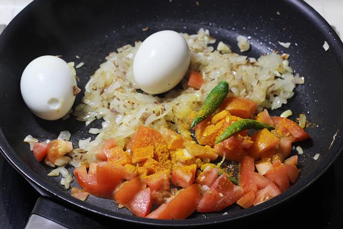 Boiled Egg Fry Recipe   Swasthi s Recipes - 40