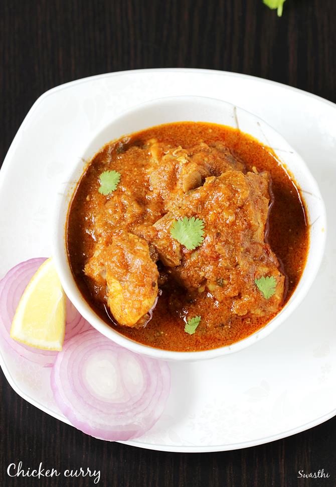 Indian chicken curry recipe | Easy simple chicken curry recipe