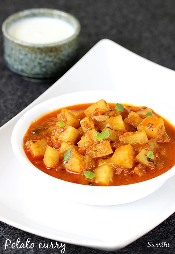 Potato curry recipes | Aloo curry | How to make potato curry