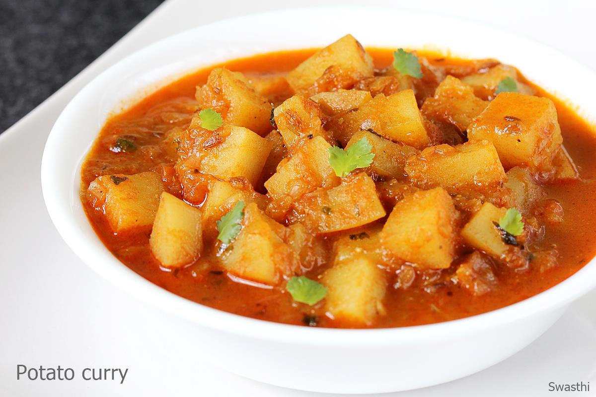 Potato curry recipes Aloo curry How to make potato curry