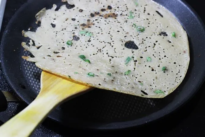 crispy roasted godhuma dosa