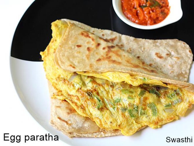 Egg Paratha Recipe Anda Paratha Recipe How To Make Egg Paratha 