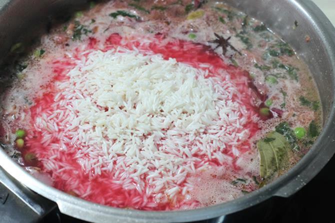 Beetroot Rice Recipe   Swasthi s Recipes - 22