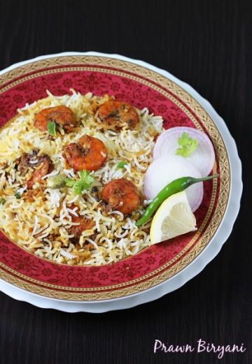 Prawn biryani recipe | Prawn dum biryani | Prawn recipes