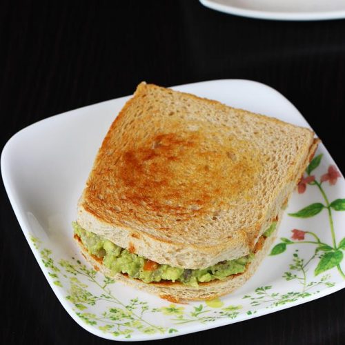 Guacamole Sandwich Recipe How To Make Guacamole Sandwich