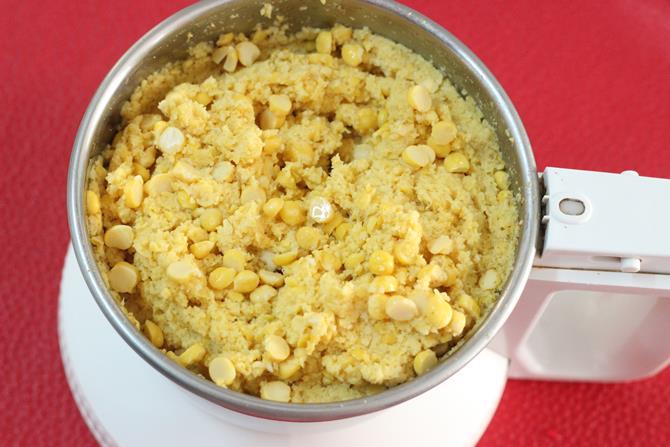 chana dal molida para hacer vada