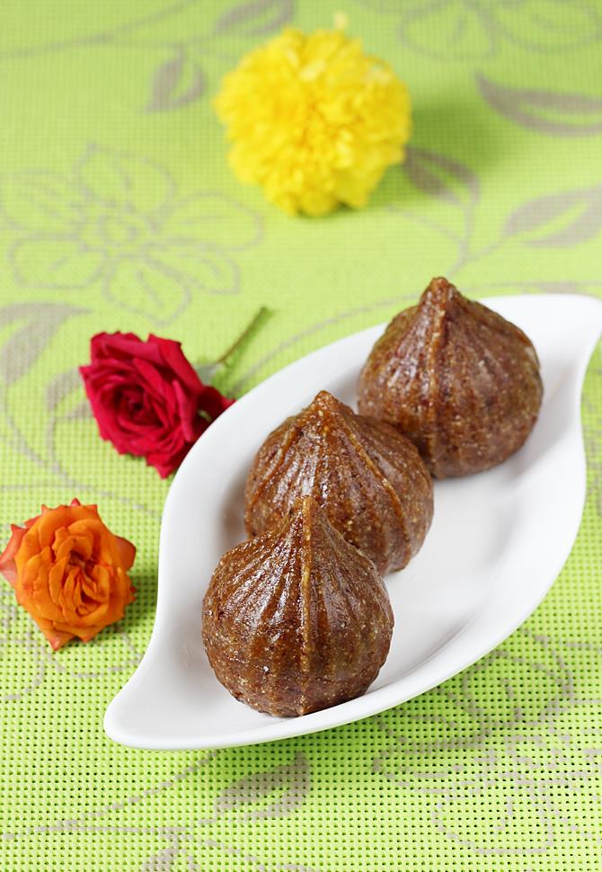 dry fruits modak for ganesh chaturthi