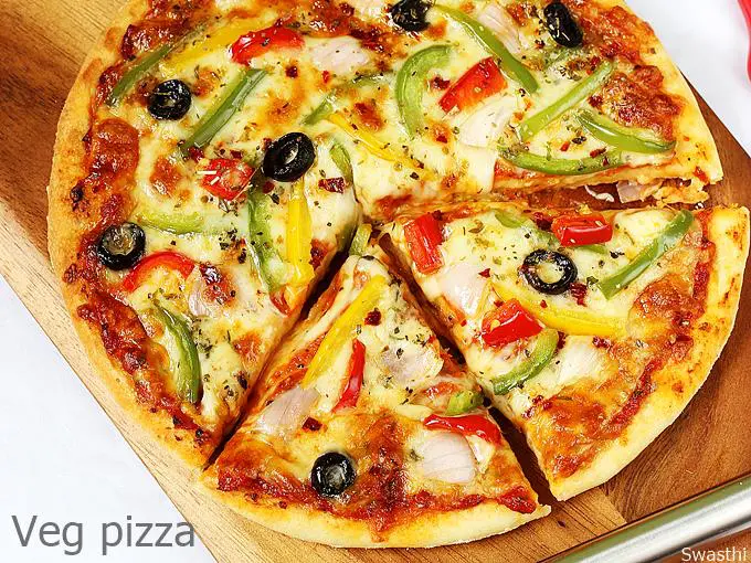 Homemade Pizza - Manjula's Kitchen - Indian Vegetarian Recipes