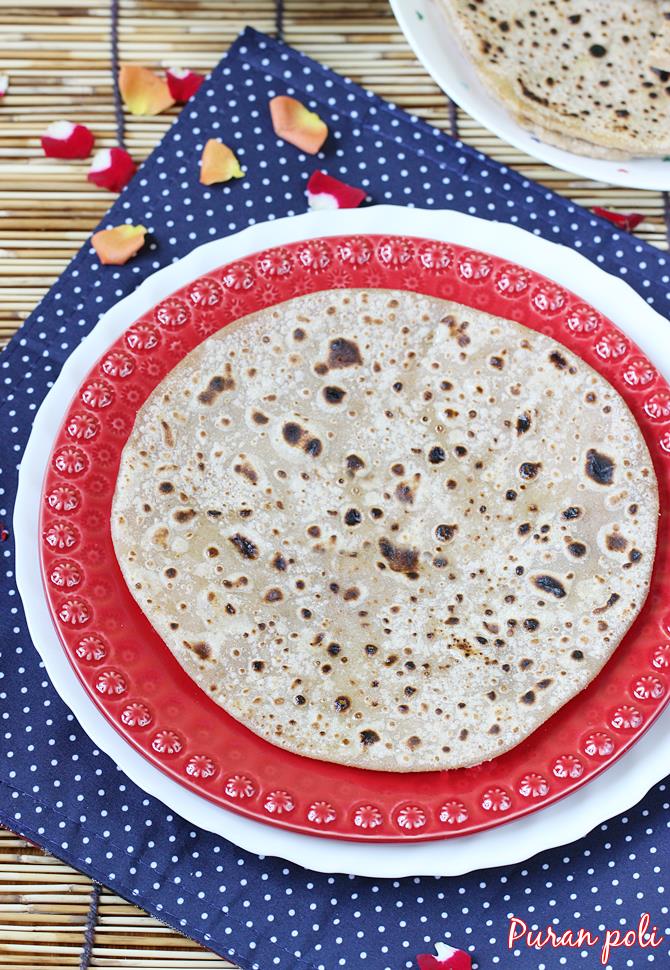 Puran poli recipe | Bobbatlu or Bobattu recipe | Holige recipe