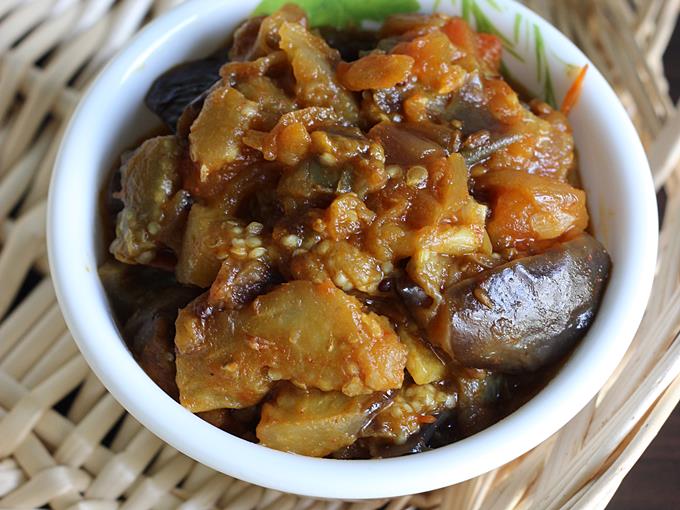 Brinjal curry recipe video How to make brinjal curry recipe Vankaya