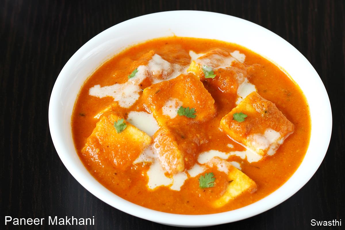 Paneer Makhani In Restaurant Style Swasthis Recipes