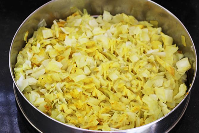 Steamed cabbage recipe   How to steam cabbage   Swasthi s Recipes - 87