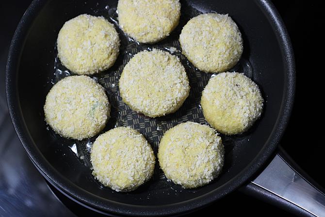 pan frying patty