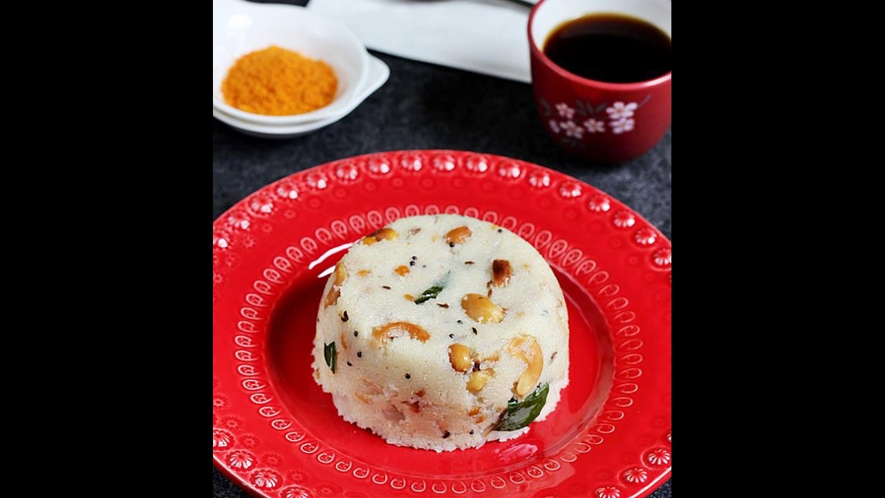 Upma recipe video How to make upma using rava Sooji upma recipe