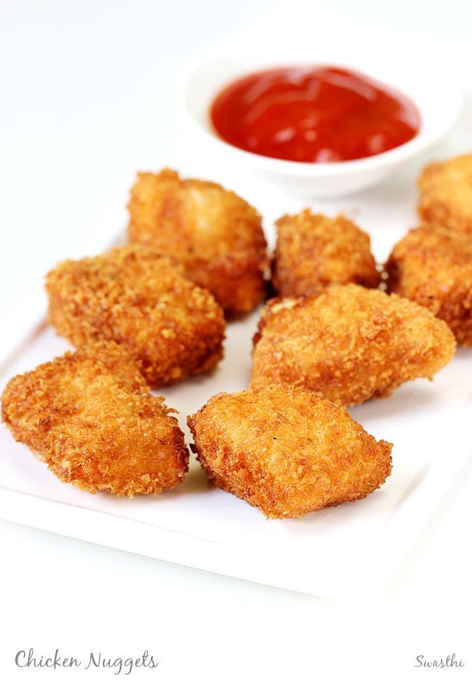 Chicken nuggets recipe | How to make chicken nuggets recipe at home